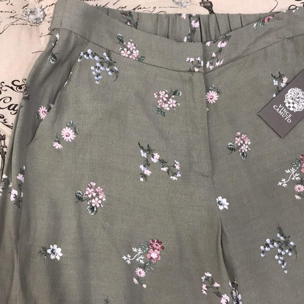 💥 Vince Camuto Womens Floral Print Pants - Picture 5 of 8